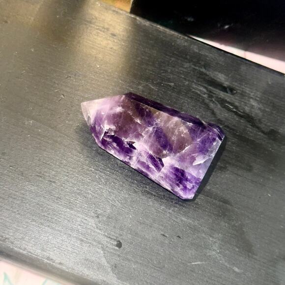 Premier Brazilian Amethyst Tower • 104 g • 2.5″ Tall • Healing Crystal Point - Picture 6 of 7